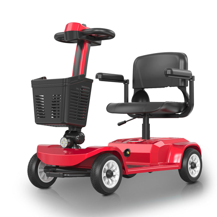 FoldScoot FS-TRAVEL20 4-Wheel Mobility Scooter, 12.4-Mile Range