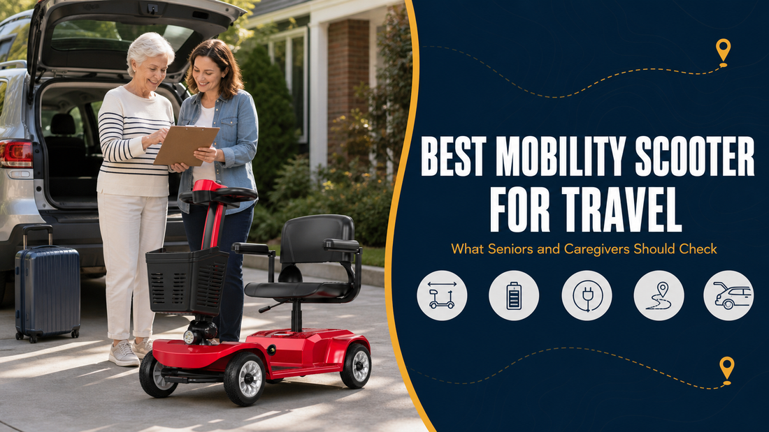 Best Mobility Scooter for Travel: What Seniors and Caregivers Should Check