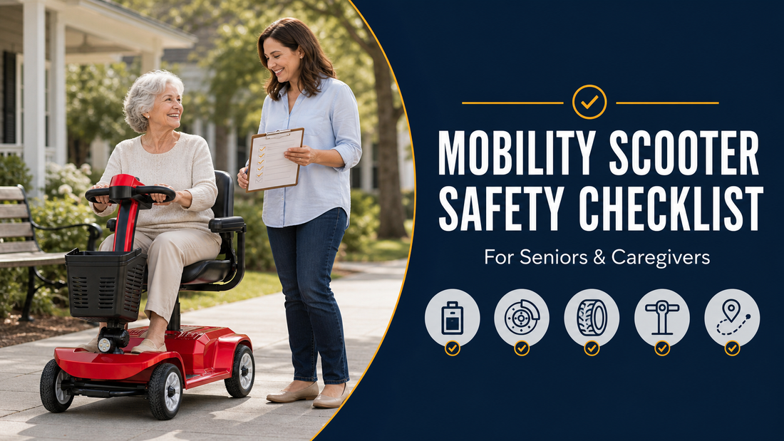 Mobility Scooter Safety Checklist for Seniors & Caregivers