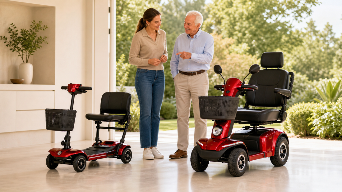Foldable vs Heavy-Duty Mobility Scooter: Which Is Better for Seniors?