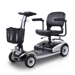 FoldScoot FS-C3 silver heavy-duty 4-wheel mobility scooter