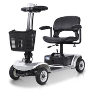 FoldScoot FS-M1 silver 4-wheel mobility scooter