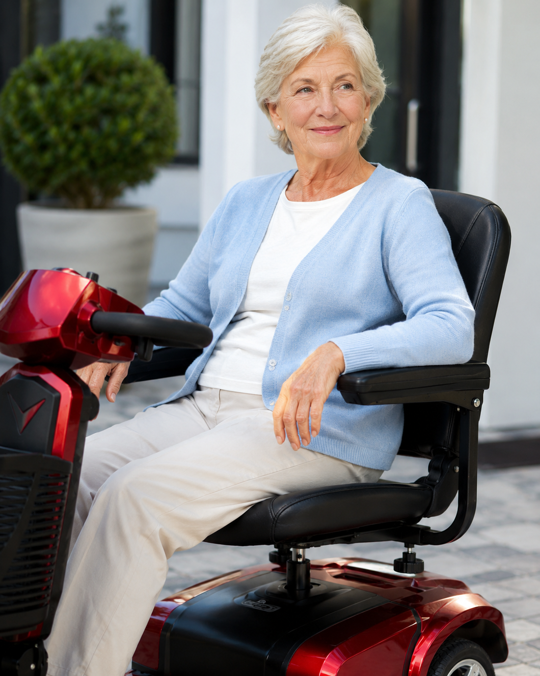 FOLDSCOOT mobility scooter lifestyle image