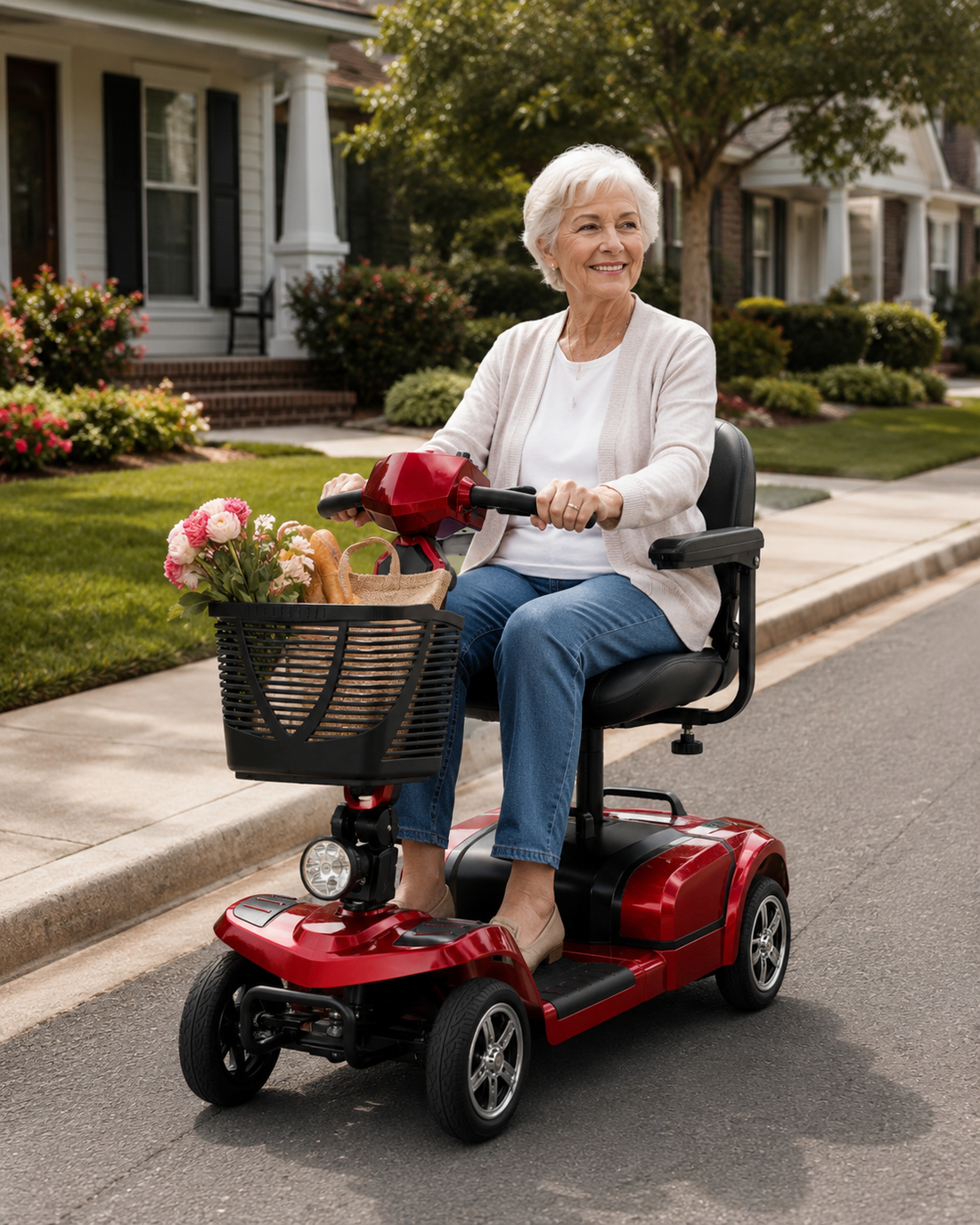 FOLDSCOOT mobility scooter lifestyle image