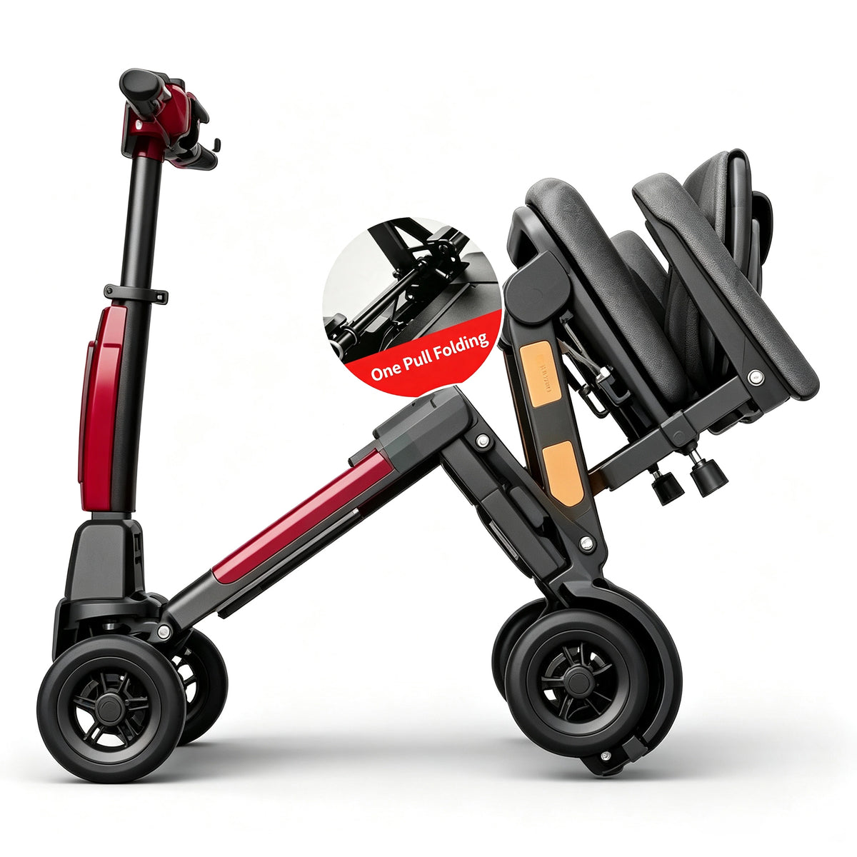 FoldScoot FS-T3 folding 4-wheel travel mobility scooter - product image 9
