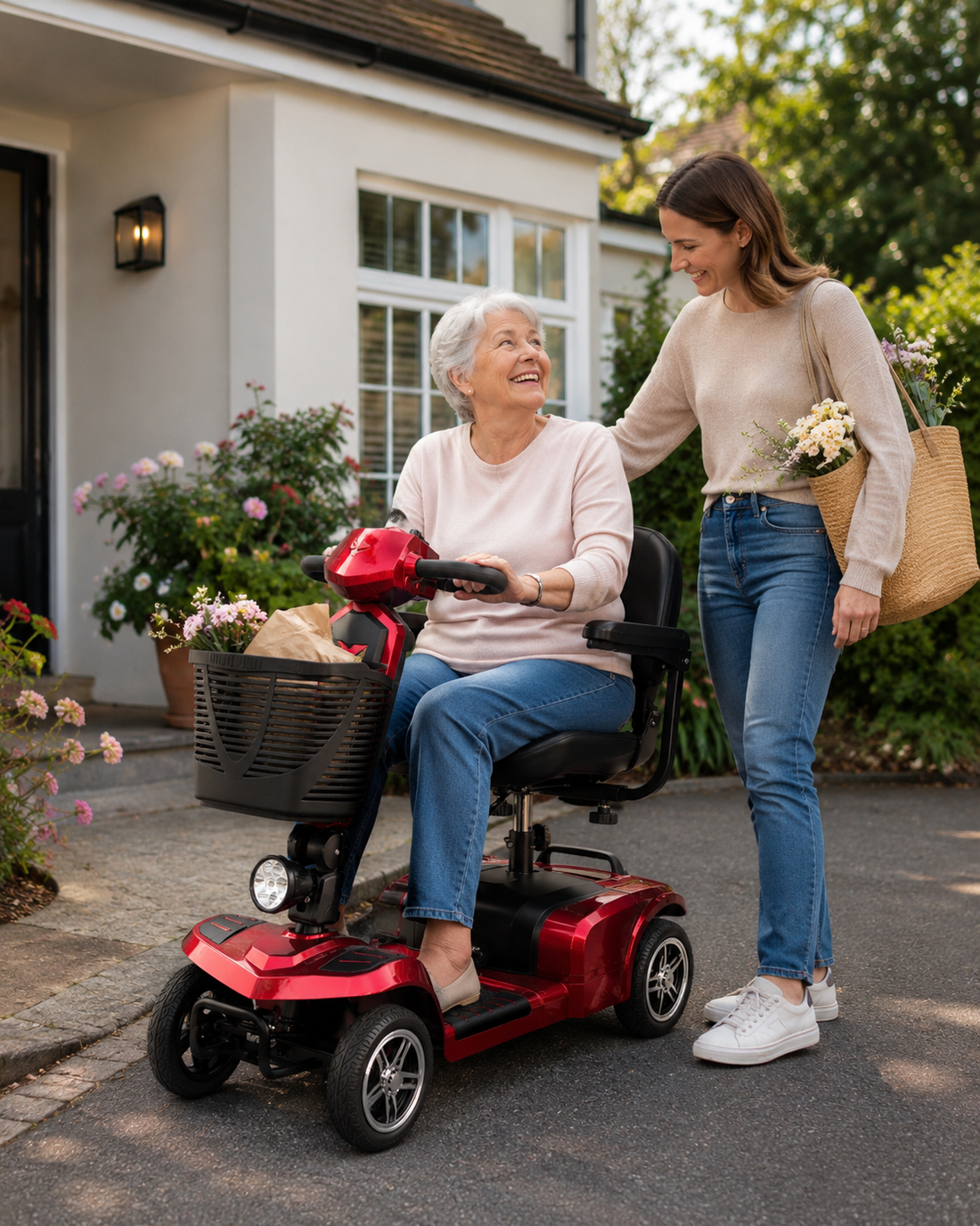 FOLDSCOOT mobility scooter lifestyle image