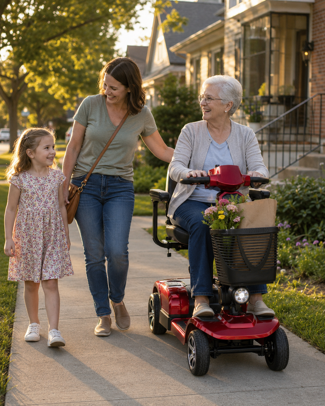 FOLDSCOOT mobility scooter lifestyle image