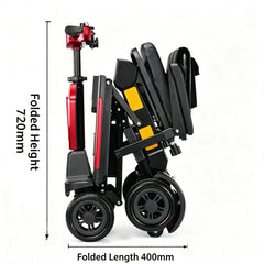 FoldScoot FS-T3 folding 4-wheel travel mobility scooter - product image 11