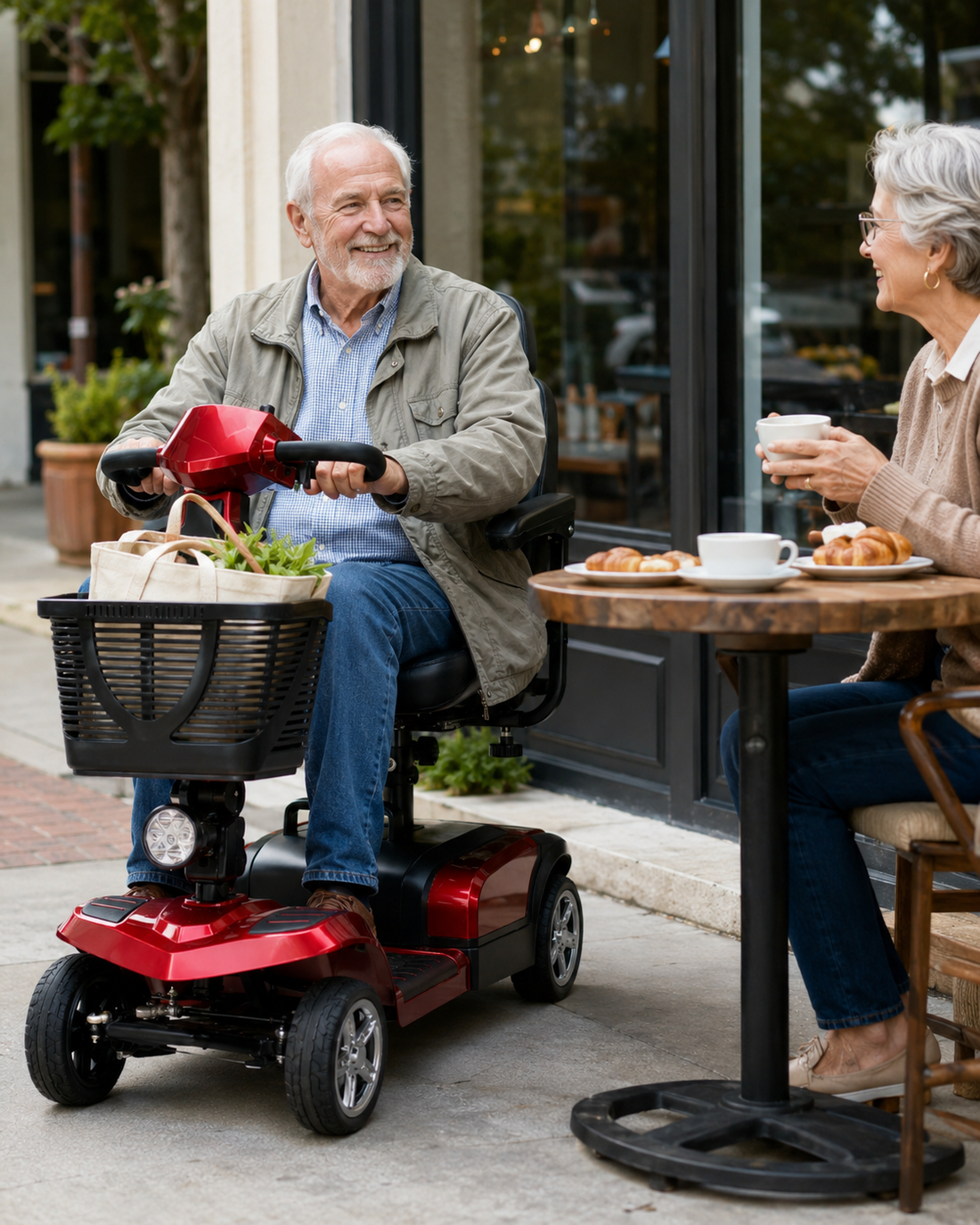FOLDSCOOT mobility scooter lifestyle image