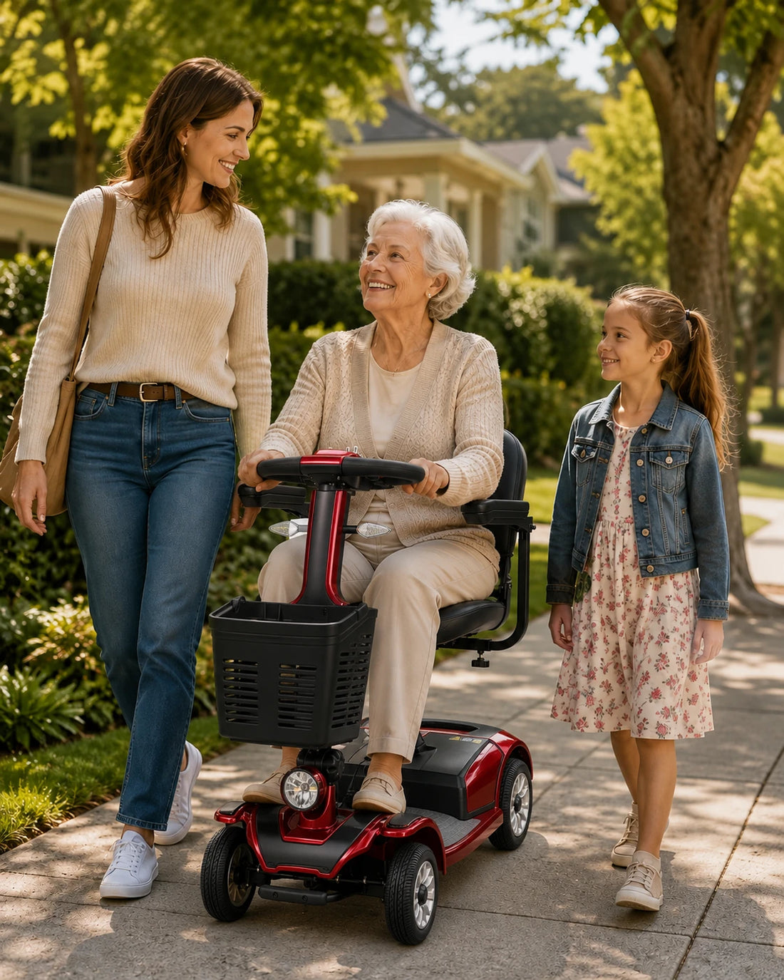FOLDSCOOT mobility scooter lifestyle image