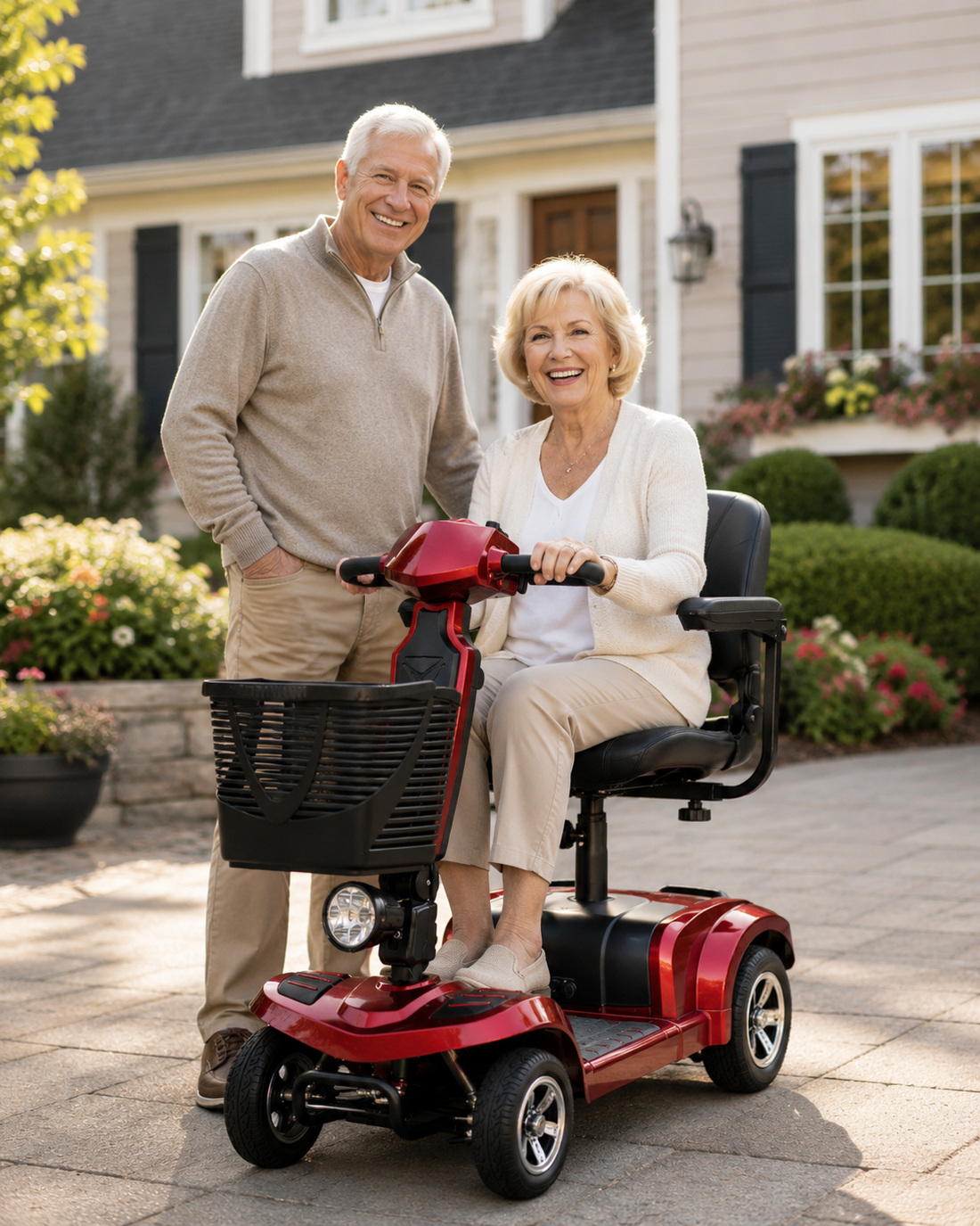 FOLDSCOOT mobility scooter lifestyle image