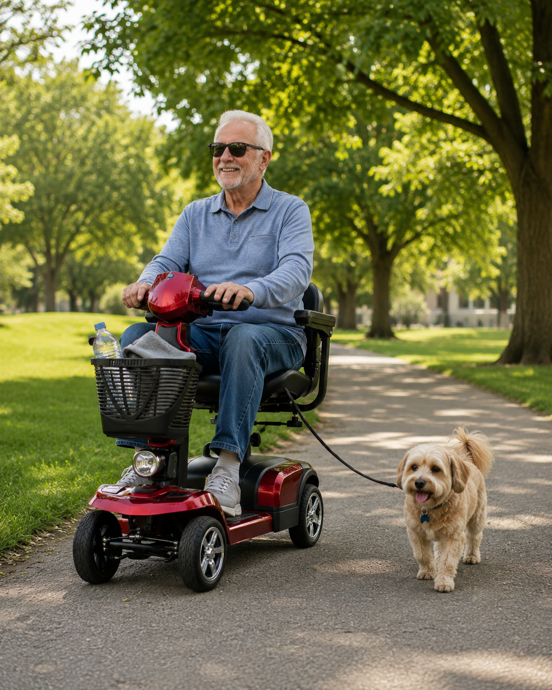FOLDSCOOT mobility scooter lifestyle image