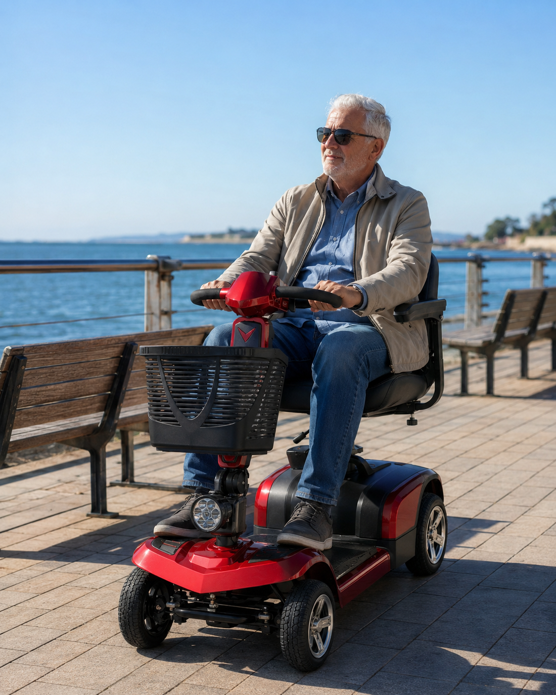 FOLDSCOOT mobility scooter lifestyle image