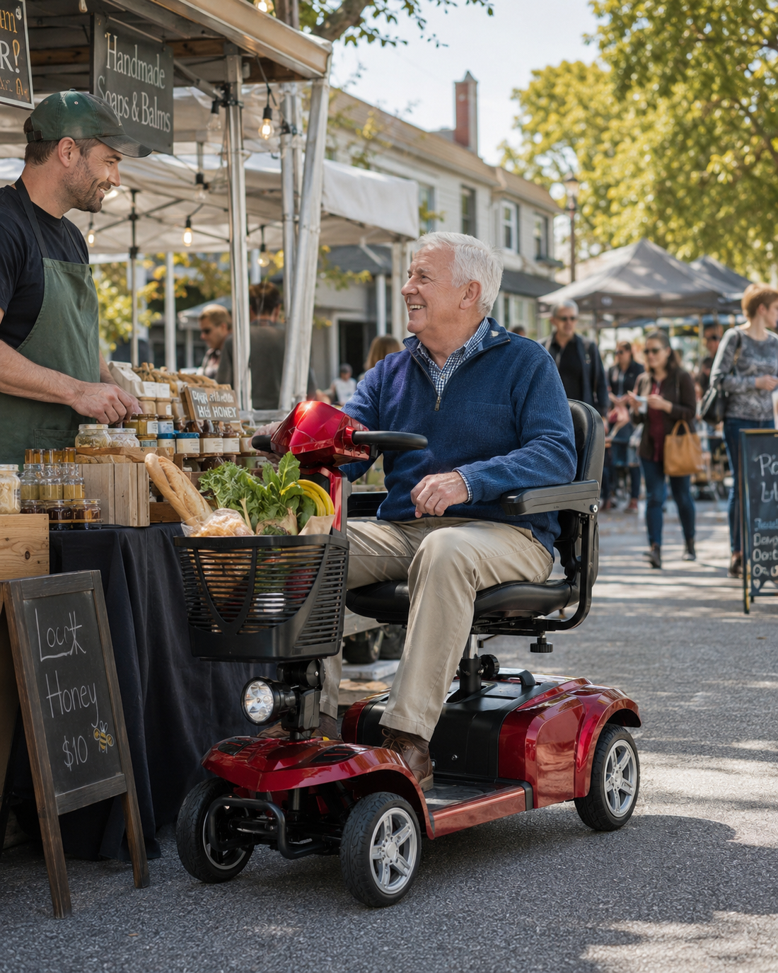 FOLDSCOOT mobility scooter lifestyle image