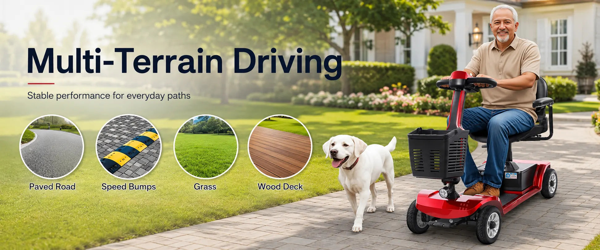 FoldScoot FS-M1 4-Wheel Mobility Scooter for Seniors and Adults product details