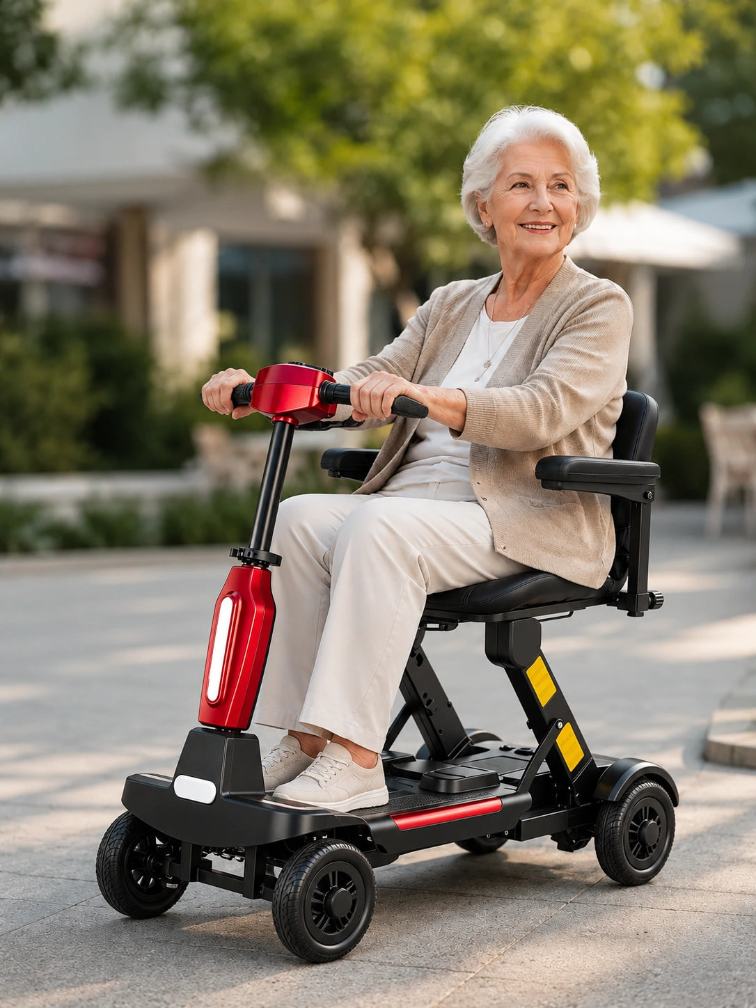FOLDSCOOT mobility scooter lifestyle image