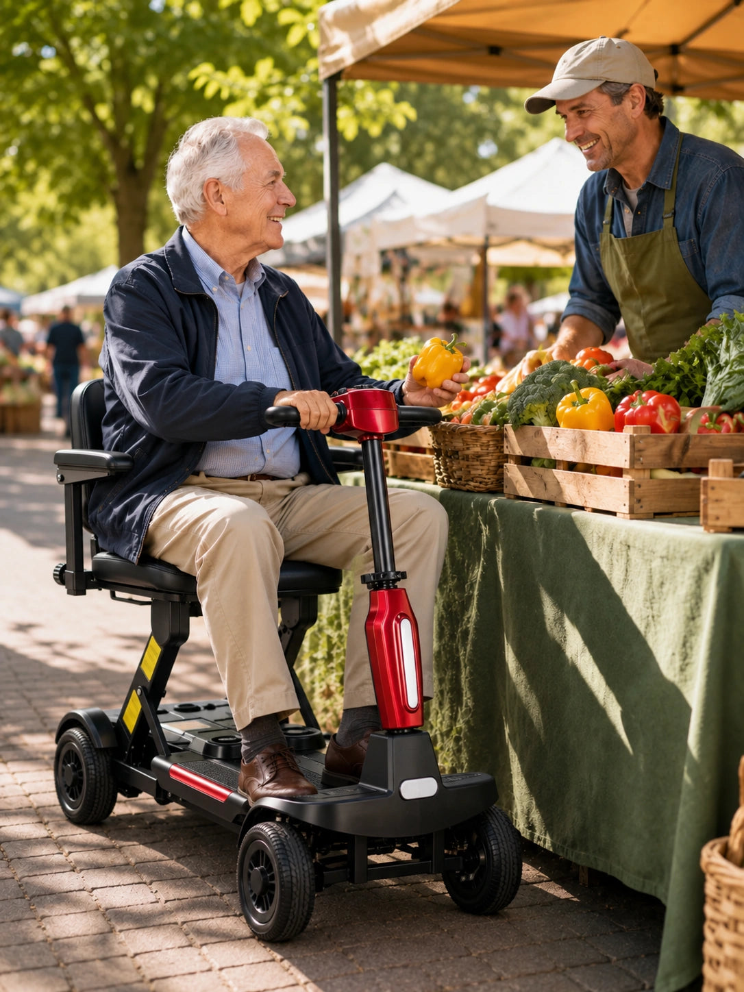 FOLDSCOOT mobility scooter lifestyle image