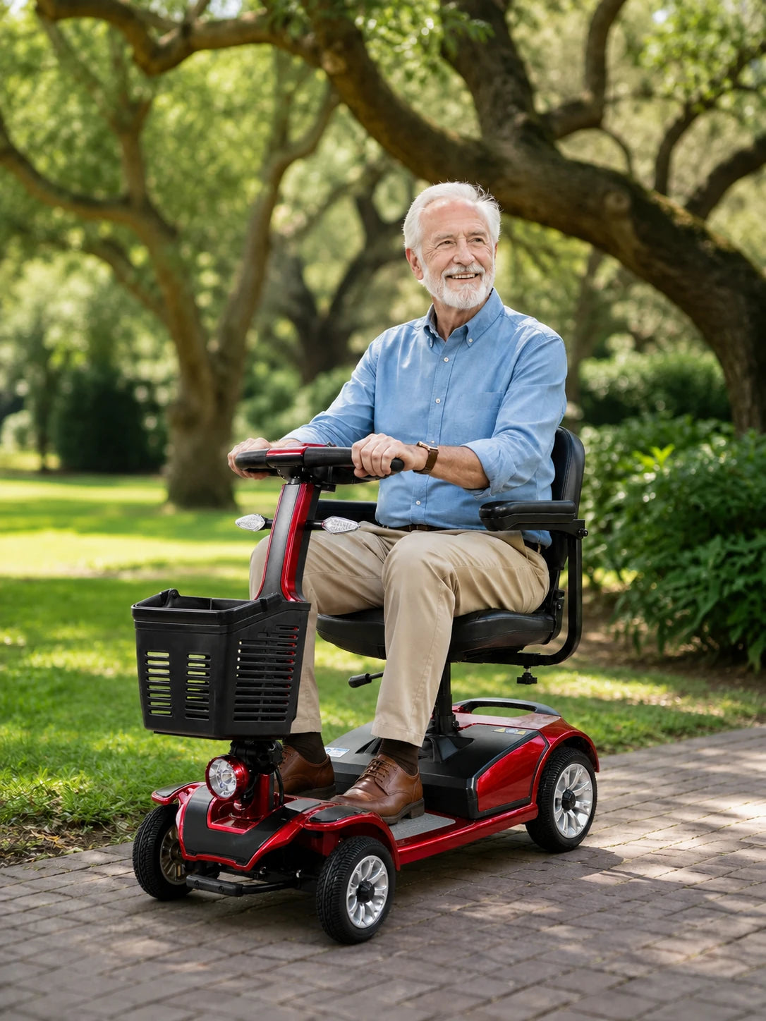 FOLDSCOOT mobility scooter lifestyle image