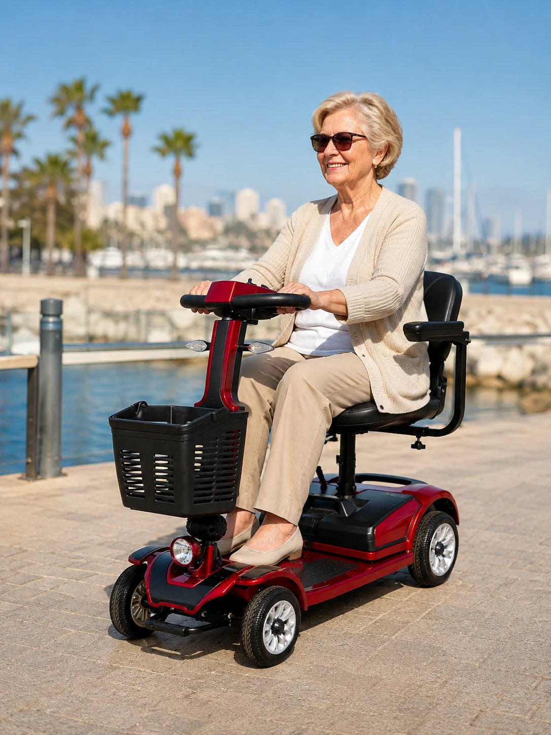 FOLDSCOOT mobility scooter lifestyle image