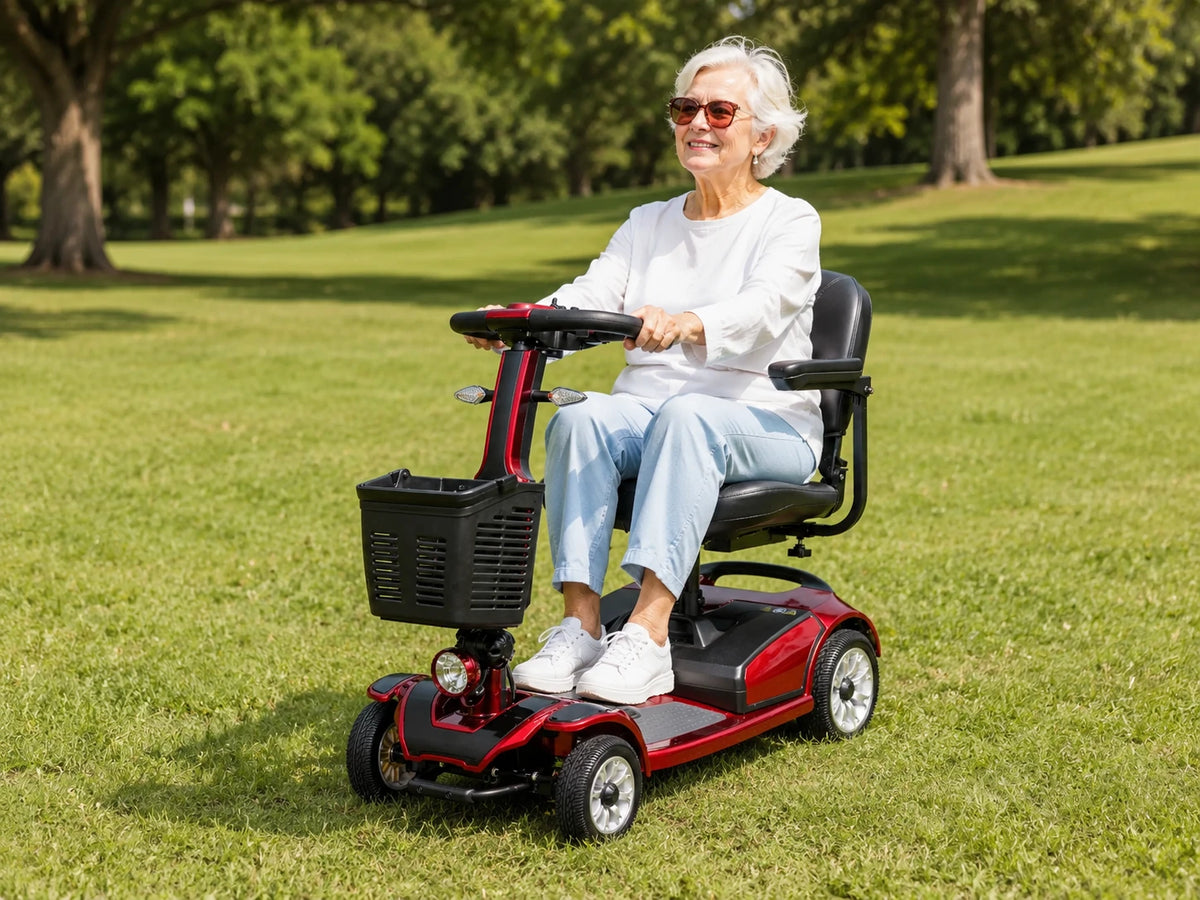 FoldScoot FS-C3 4-Wheel Comfort Mobility Scooters