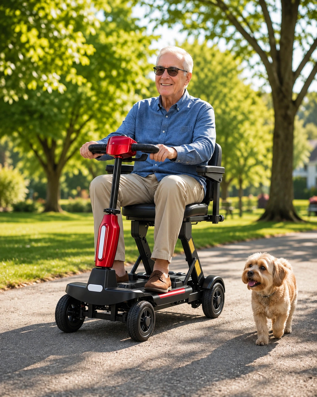 FOLDSCOOT mobility scooter lifestyle image